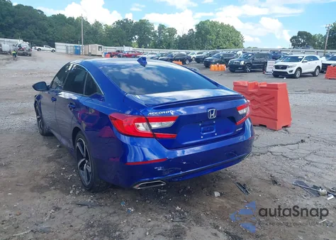 2018 Honda Accord Sport из США, поврежденный, VIN 1HGCV1F34JA193868
